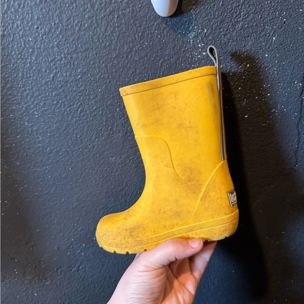 Kids Totes Yellow Waterproof Rain & Snow Boots